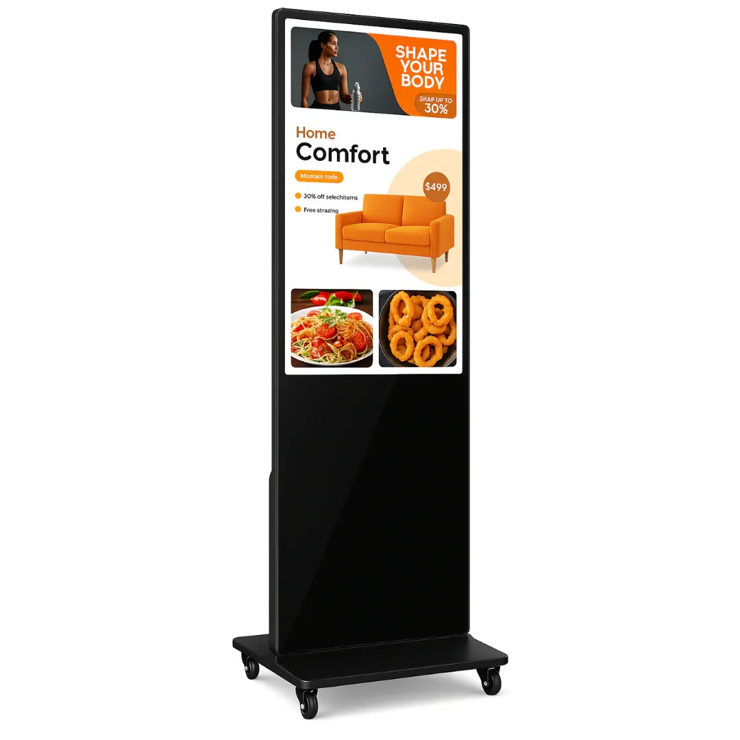 REHISK 43" in-door 4K touchscreen Digital Kiosk RE43ISD1